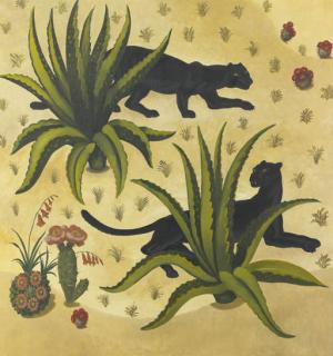 Adrian George Feint - Panthers And Cacti