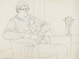 Adrian George - David Hockney