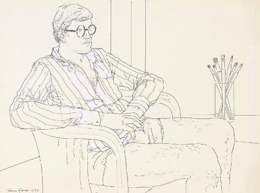 Adrian George - David Hockney