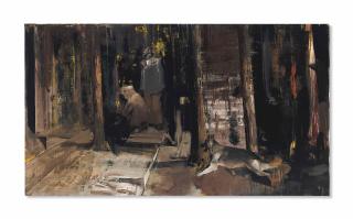 Adrian Ghenie - Flight into Egypt
