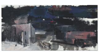 Adrian Ghenie - Nevada Landscape