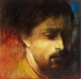 Adrian Ghenie - Ohne Titel (Selbstportrait)