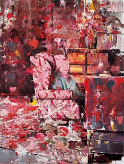 Adrian Ghenie - Pie Fight Interior 9