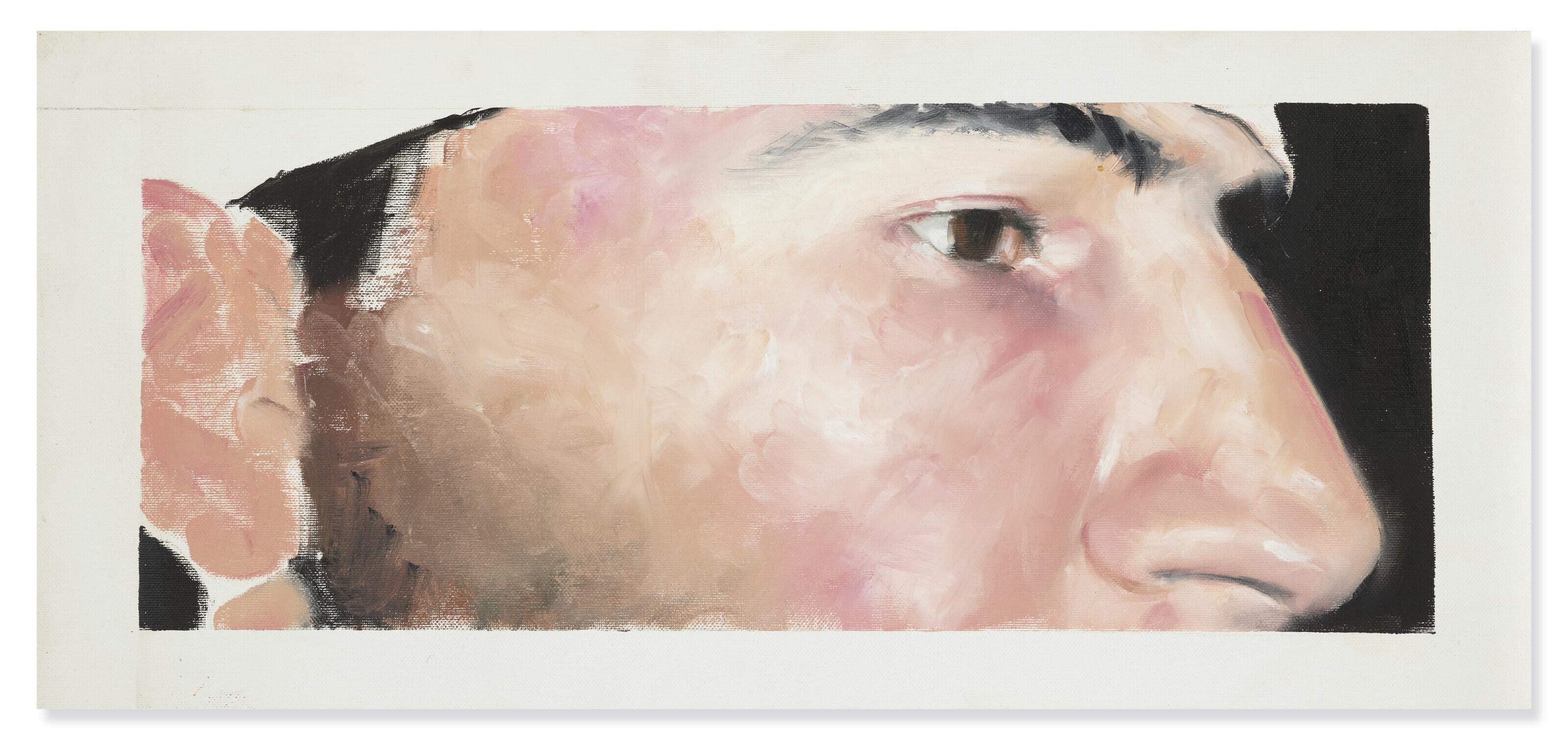 Adrian Ghenie - Sans titre (Autoportrait)