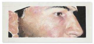 Adrian Ghenie - Sans titre (Autoportrait)