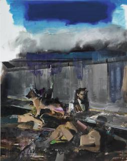 Adrian Ghenie - The Blue Rain