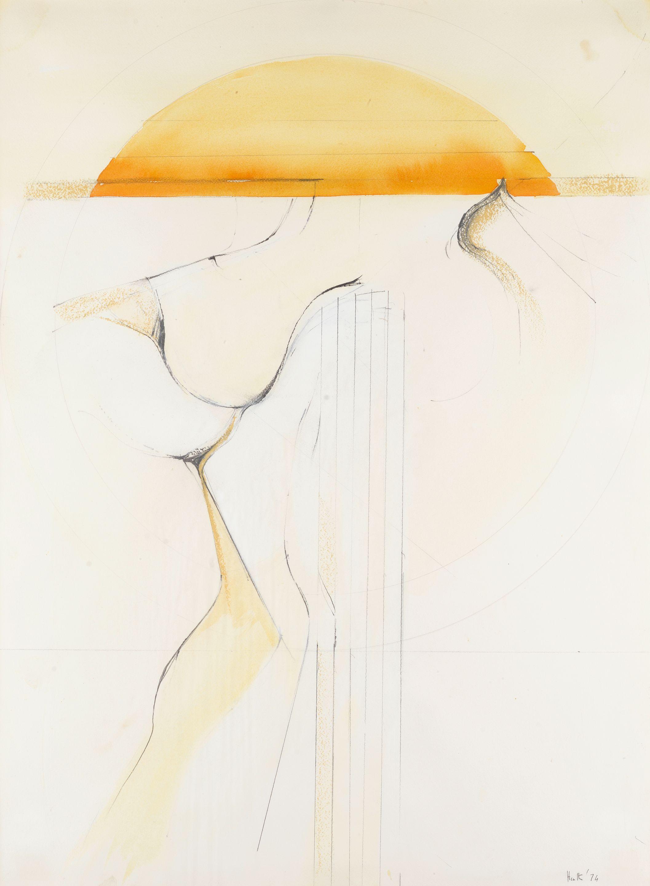 Adrian Heath - Abstract Composition