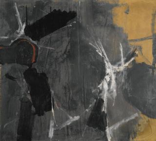 Adrian Heath - Black Painting