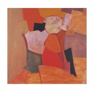 Adrian Heath - Composition, 1957