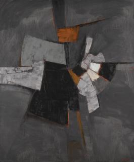Adrian Heath - Composition In Grey