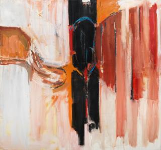 Adrian Heath - Divided: Red and Orange