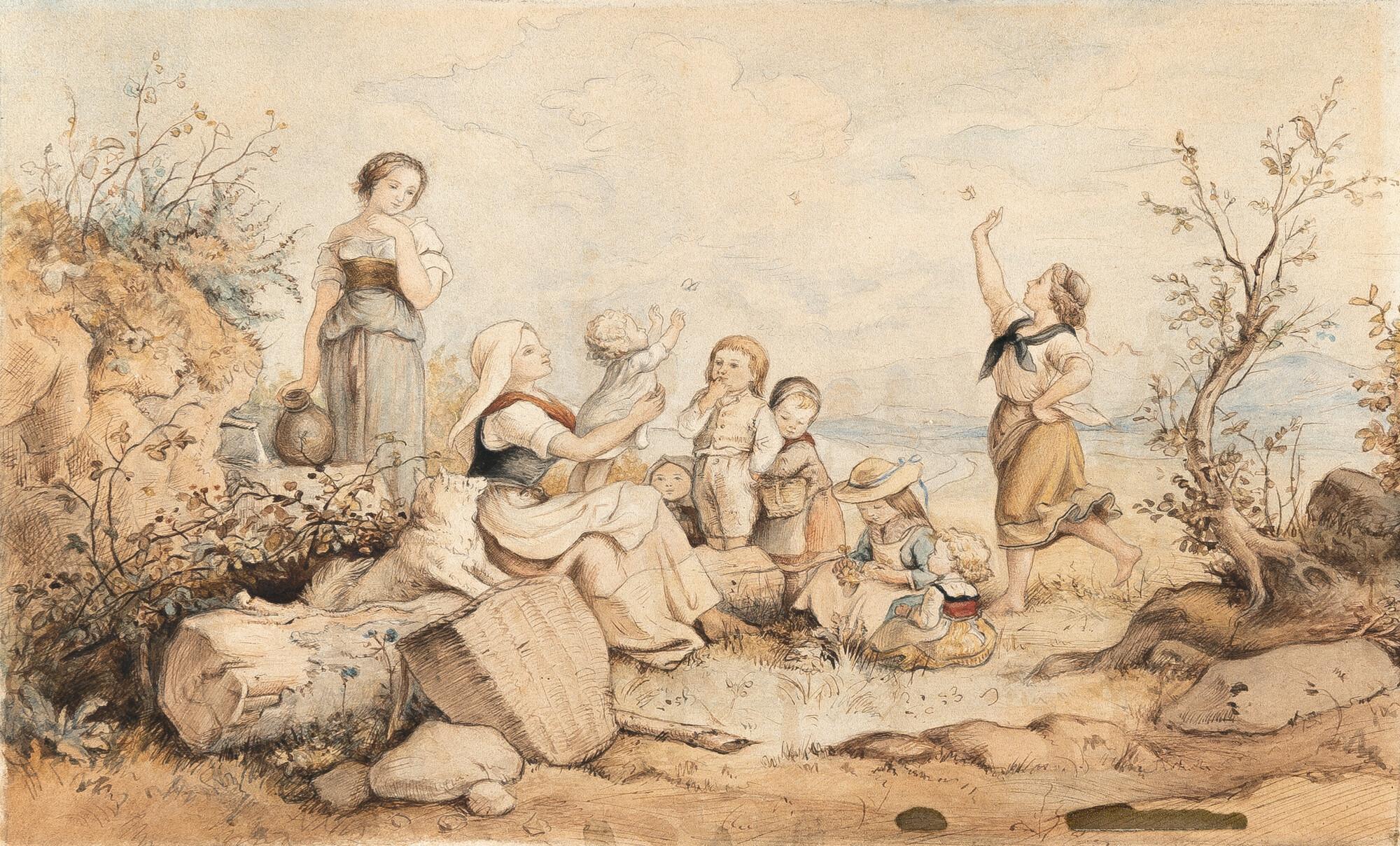 Adrian Ludwig Richter - Sommerlust