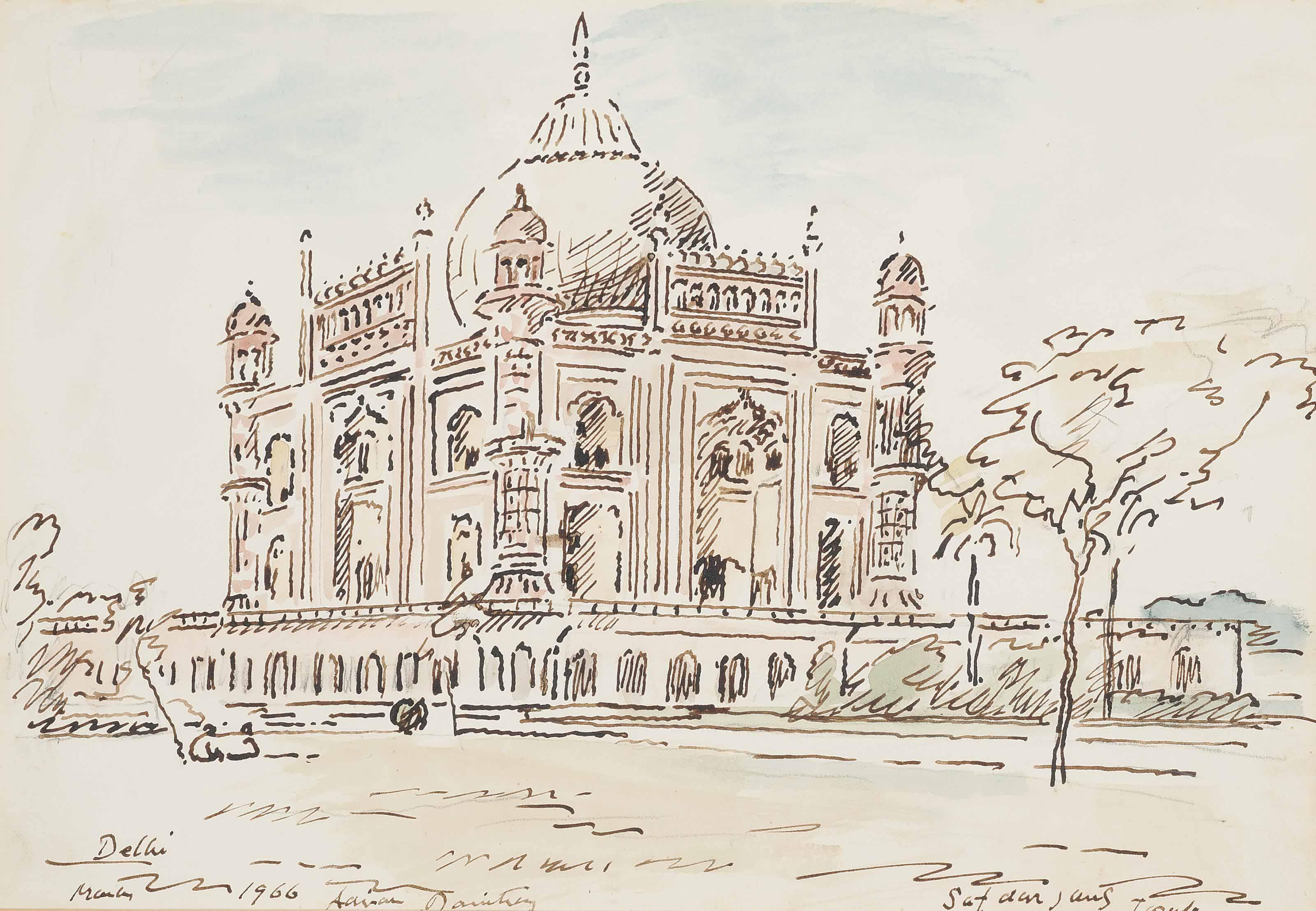 Adrian Maurice Daintrey - Safdarjung\'s Tomb, Delhi