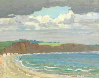 Adrian Paul Allinson - Beach Scene