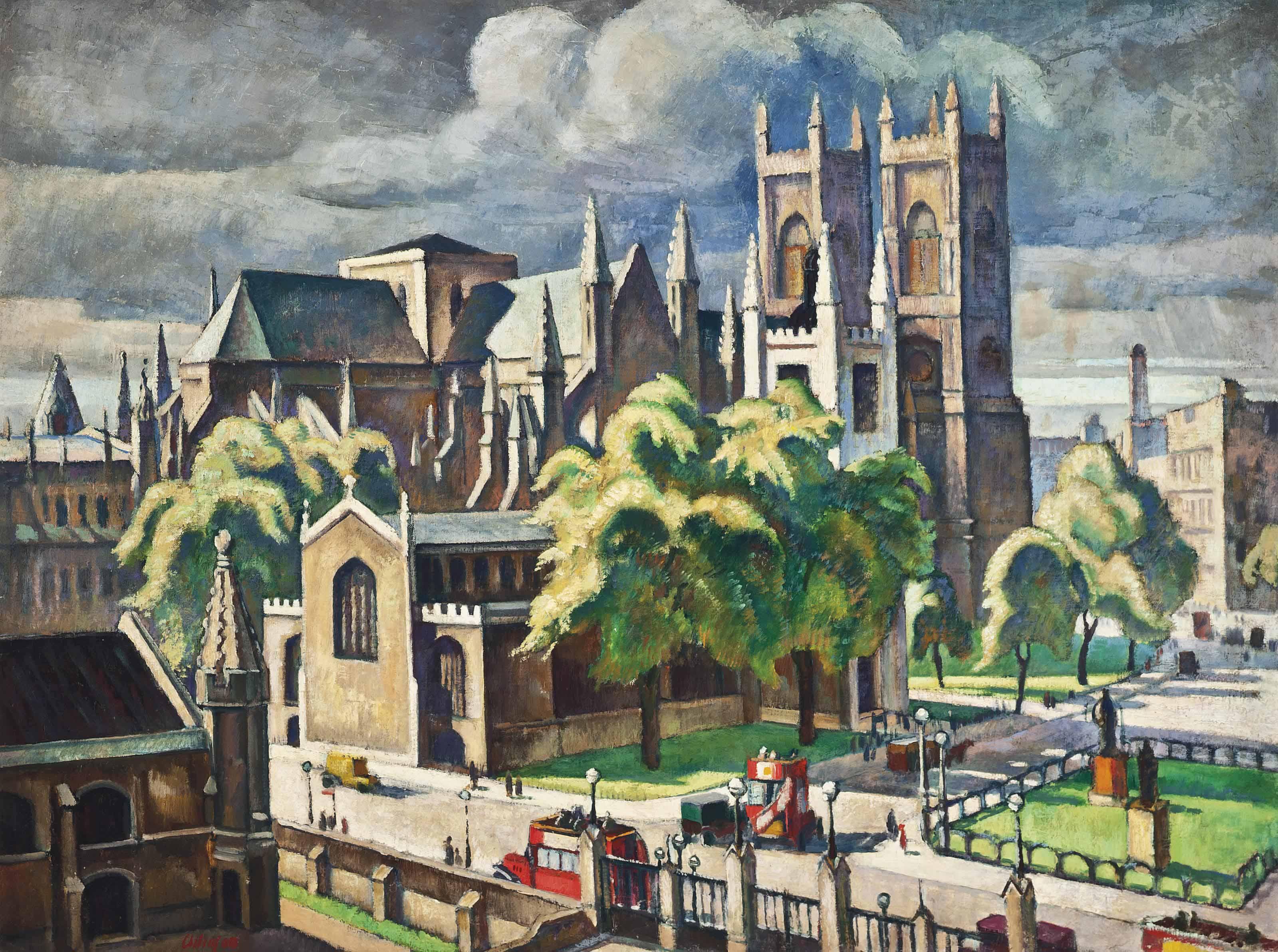 Adrian Paul Allinson - Westminster Abbey
