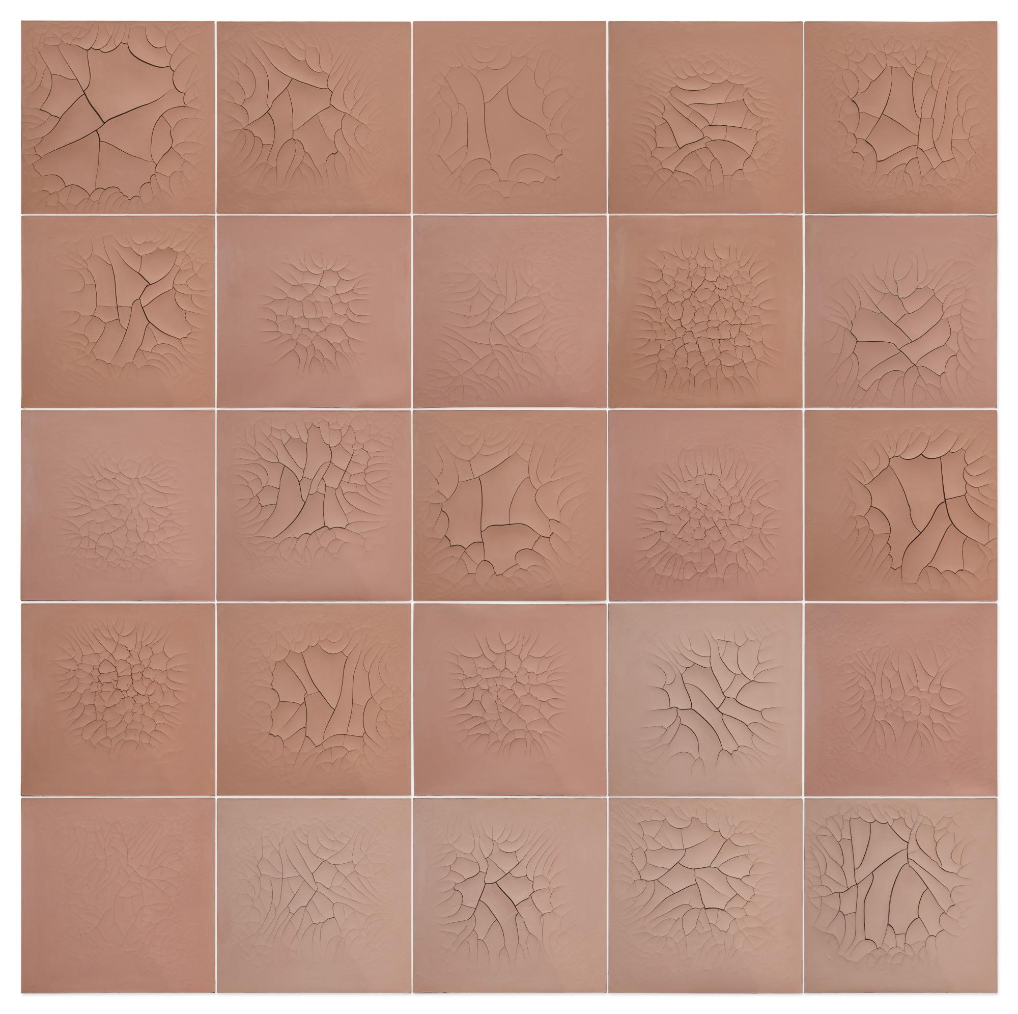 Adriana Varejão - Macau Wall (Terracotta) 1-25