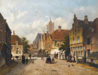 Adrianus Eversen - Dutch a Dutch Street