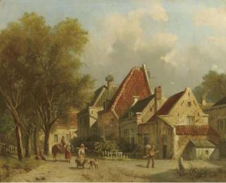 Adrianus Eversen - Village life