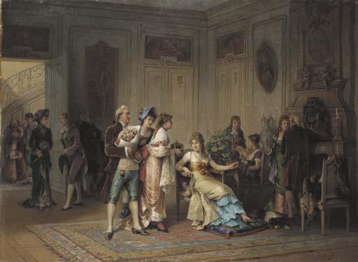 Adrien de Boucherville - A Gift for the  Chatelaine