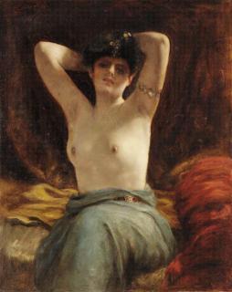 Adrien-Henri Tanoux - Harem beauty