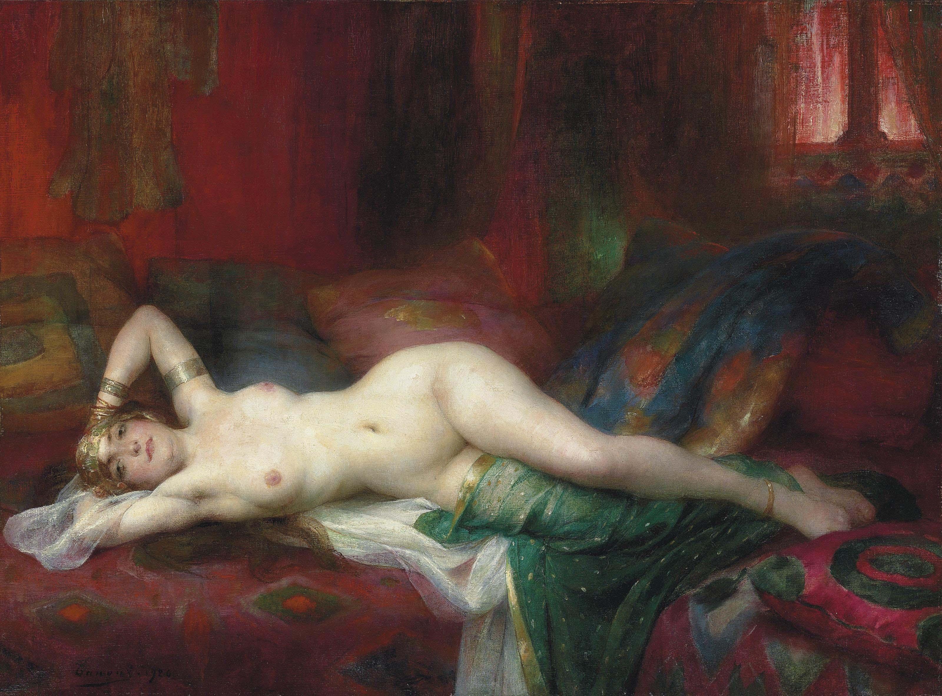Adrien-Henri Tanoux - Odalisque