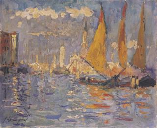 Adrien-Jean Le Mayeur De Merpr?S - Yellow Sails