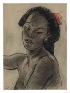 Adrien Jean Le Mayeur De Merprès - Portrait Of Ni Pollok