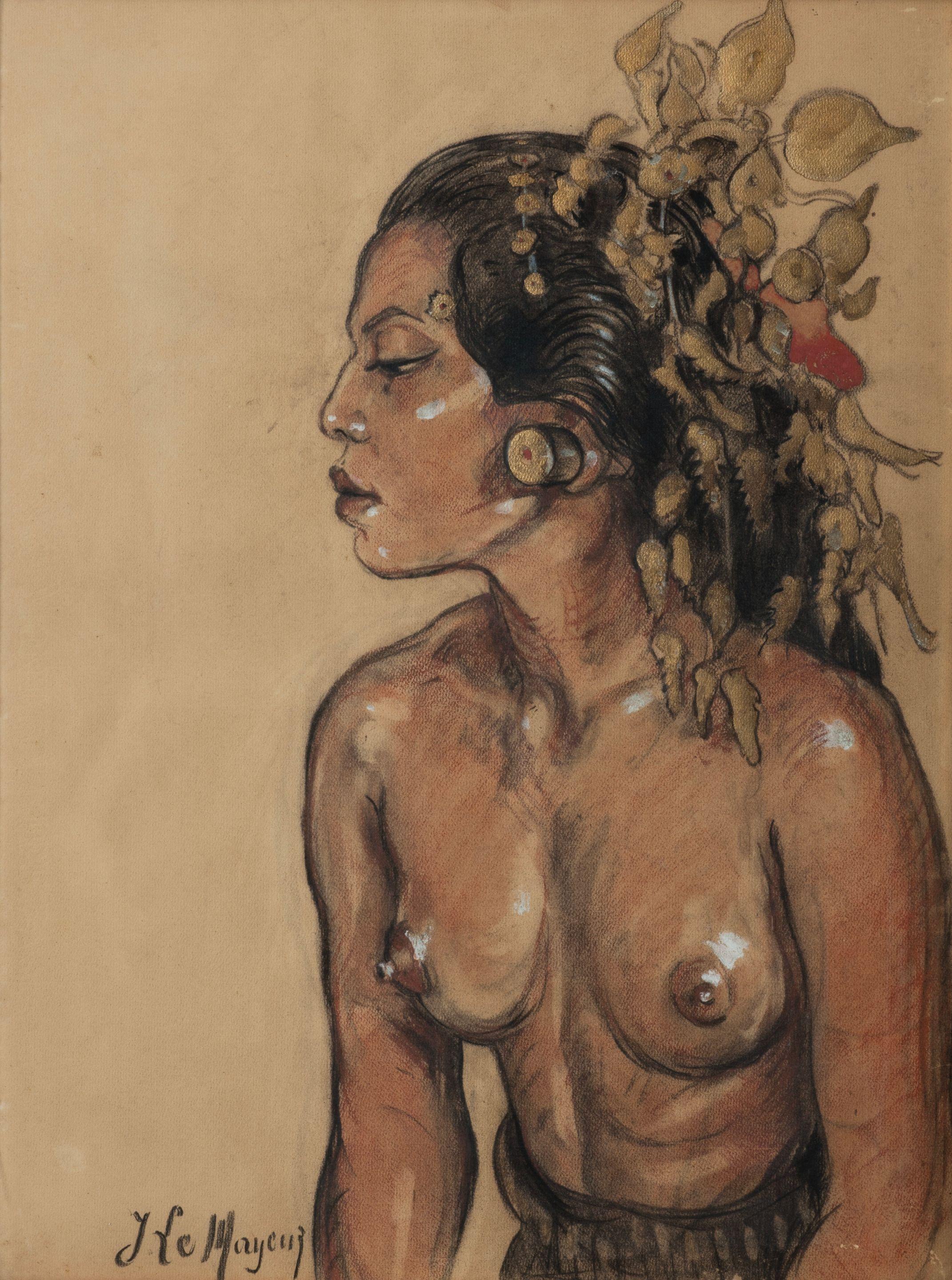 Adrien-Jean Le Mayeur De Merpres - Portrait of Ni Pollok