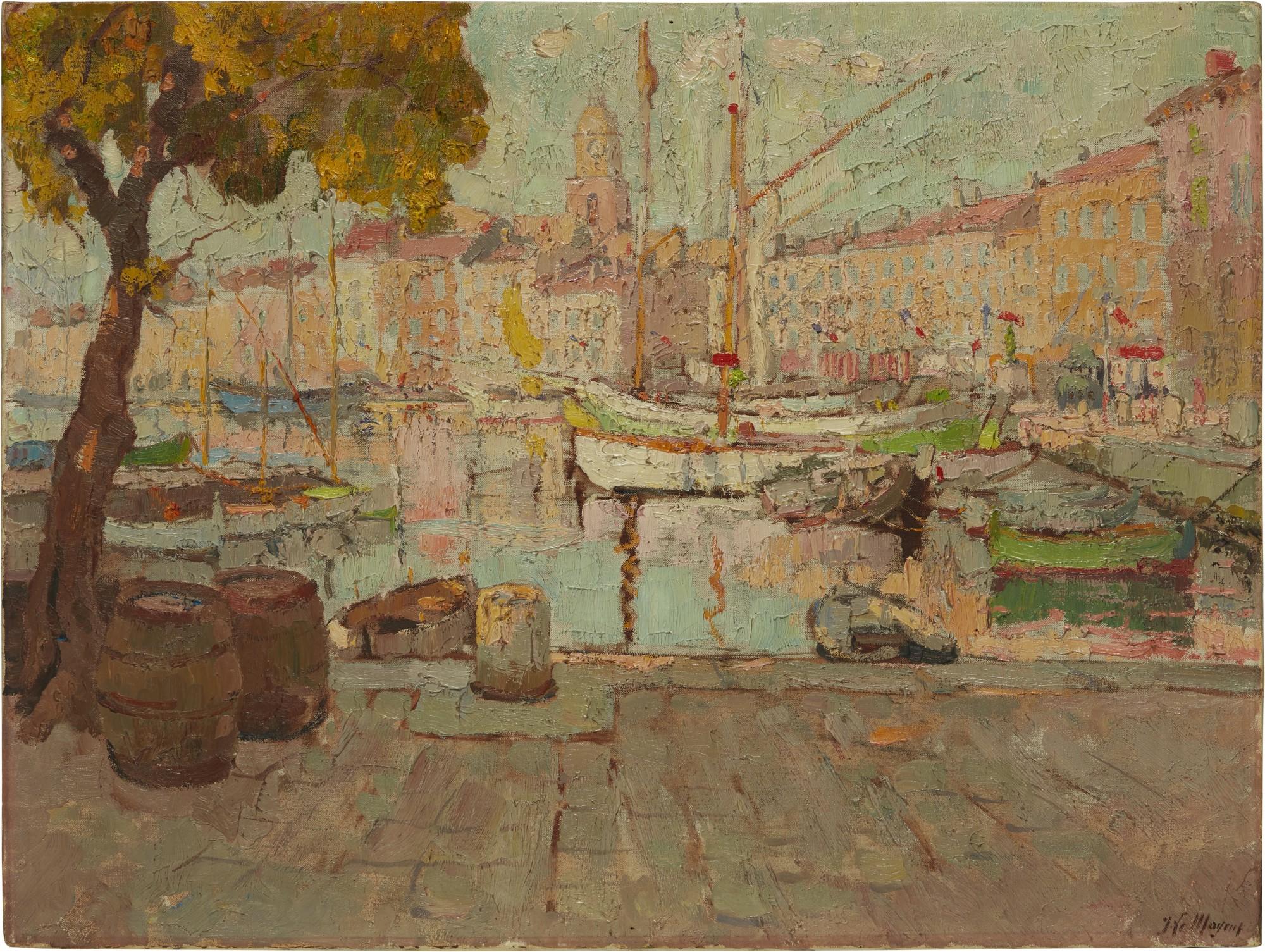Adrien Jean Le Mayeur de Merprès - Quais a St Tropez