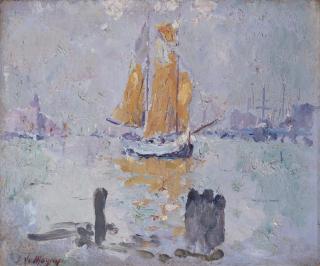 Adrien-Jean Le Mayeur De Merprès - Sailboat