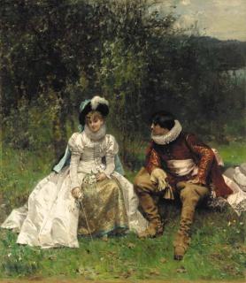 Adrien Moreau - The courtship