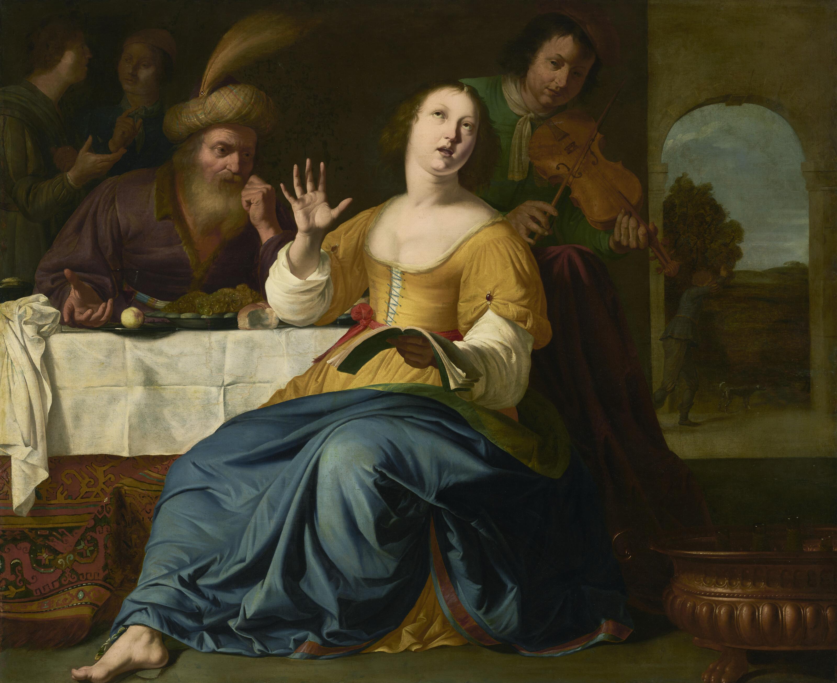 Aelbert Jansz. van der Schoor - A musical party