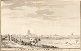 Aert Schouman - Ansicht der Stadt Dordrecht