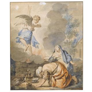 Aert Schouman - The Sacrifice Of Manoah