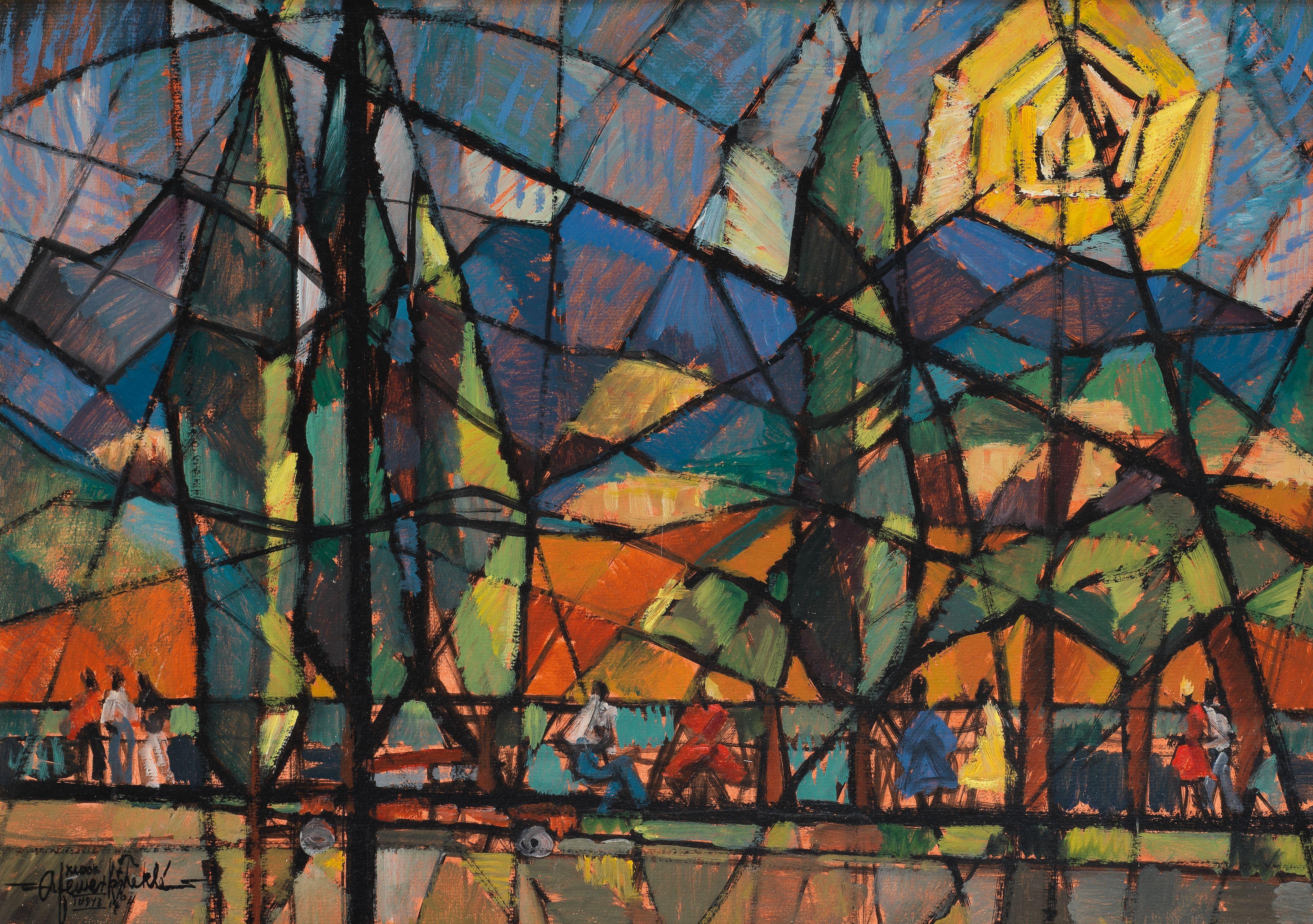 Afewerk Tekle - Landscape