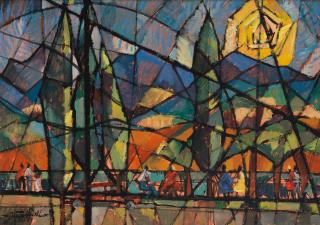 Afewerk Tekle - Landscape