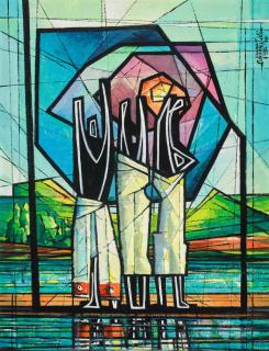 Afewerk Tekle - See, Hear, Say No Evil