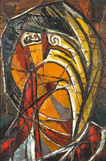 Afewerk Tekle - \'The Horrors of War no. 3\'