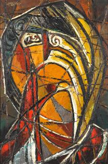 Afewerk Tekle - \'The Horrors of War no. 3\'