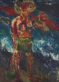 Affandi - Balinese Fisherman