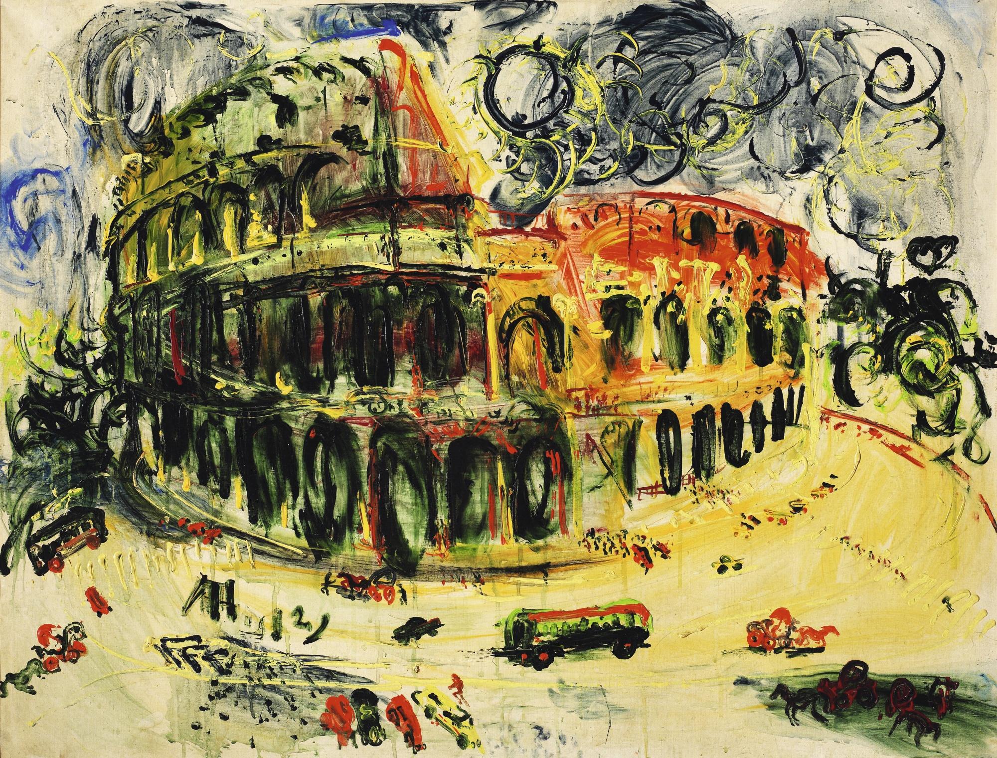 Affandi - Colosseum, Roma (Colosseum, Rome) 
