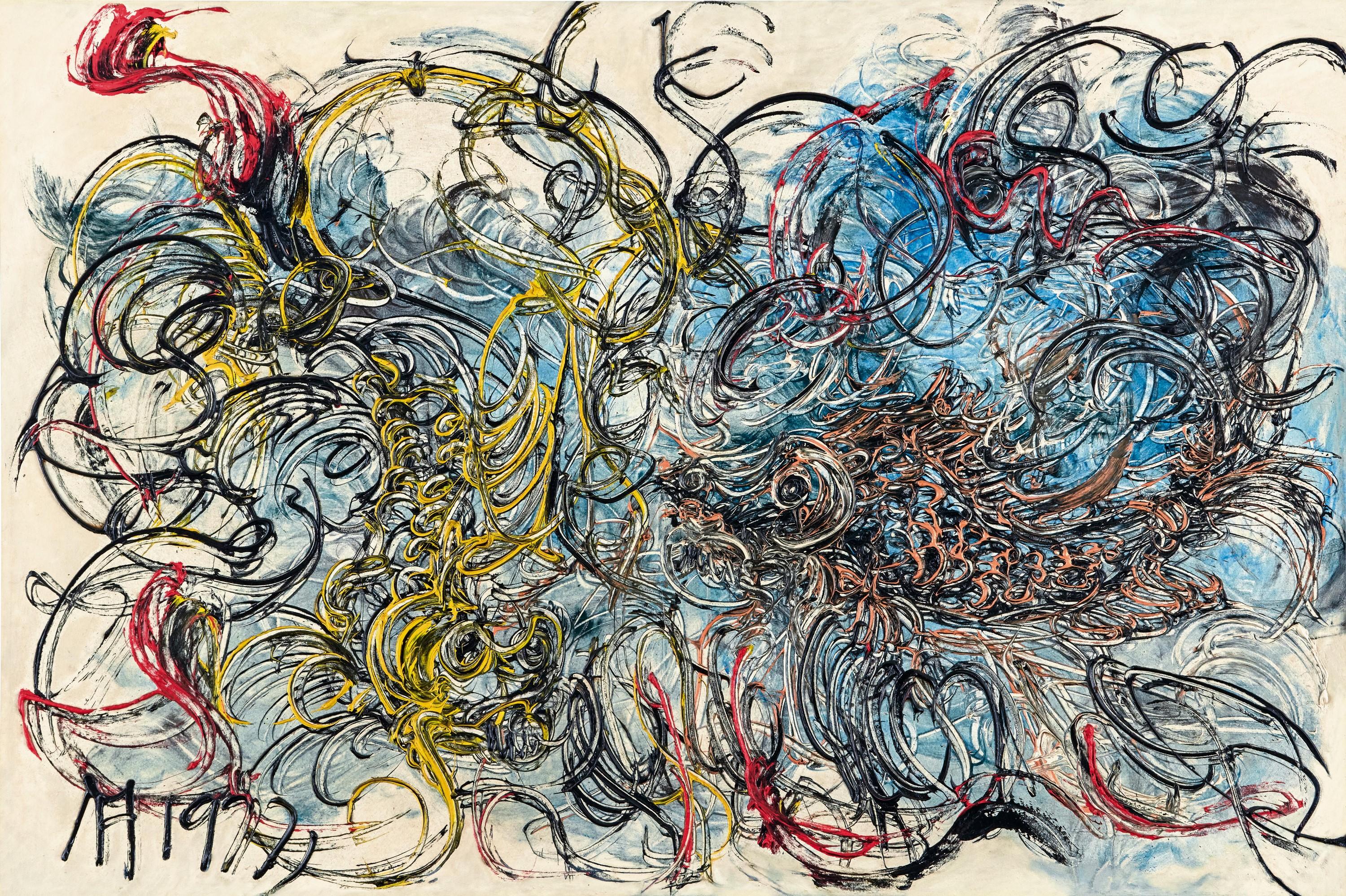 Affandi - Ikan Naga(Painted in 1977)