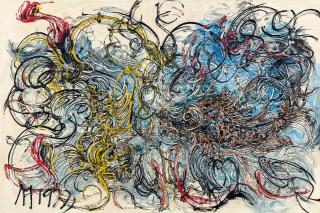 Affandi - Ikan Naga(Painted in 1977)