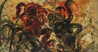 Affandi - Penghalau Burung (Scarecrow)