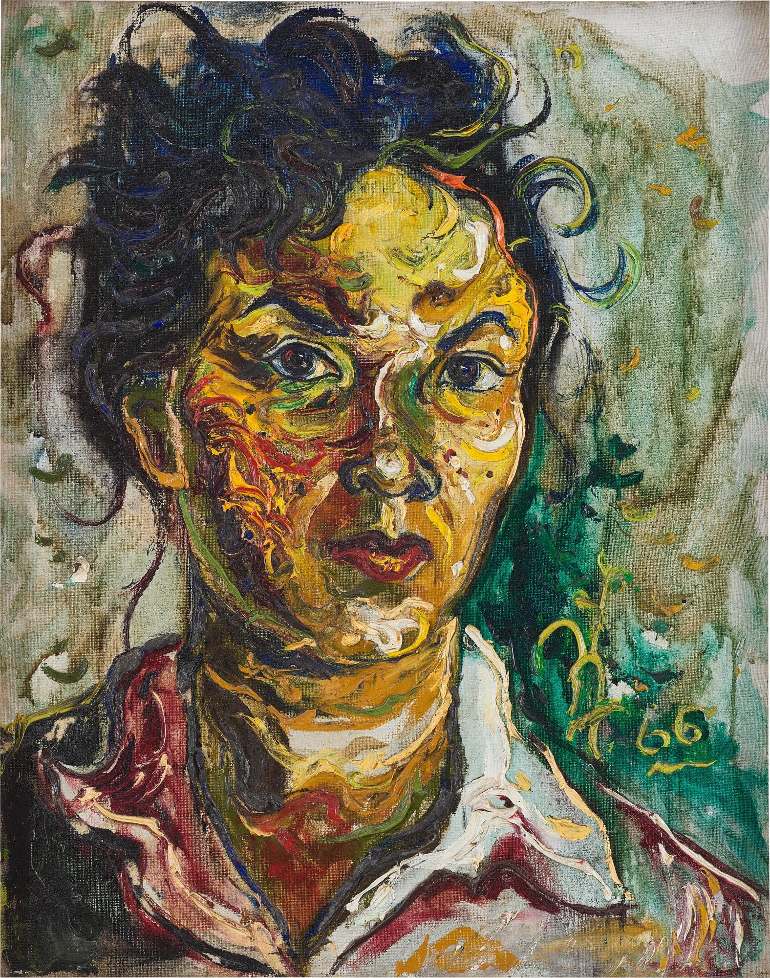 Affandi - Portrait of Kartika Affandi