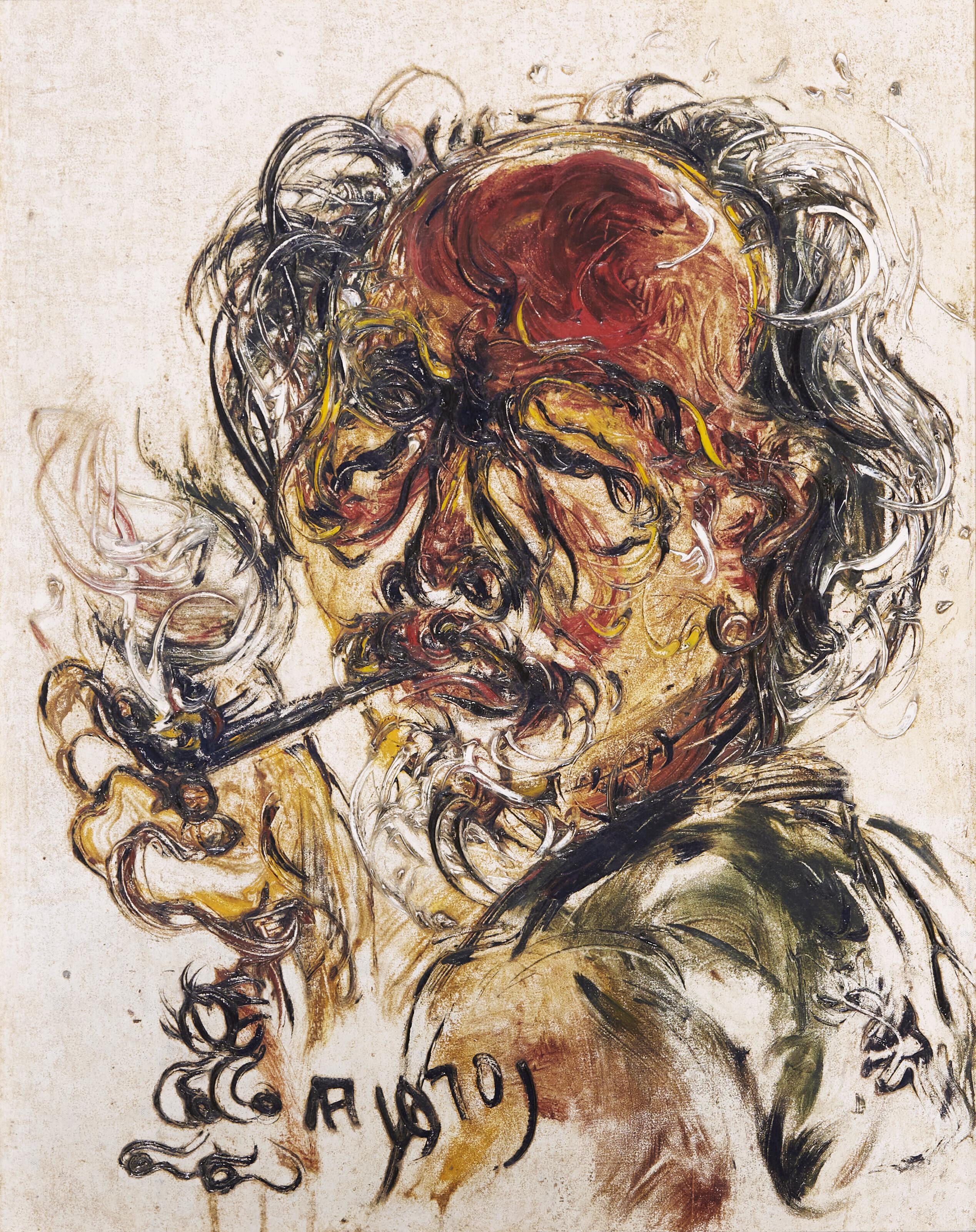 Affandi - Self Portrait