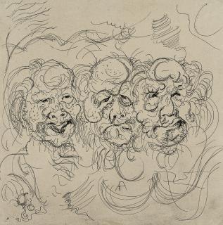 Affandi - Self Portraits