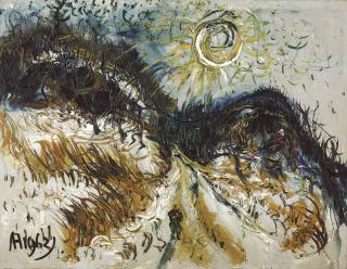 Affandi - Snow in the Sun, USA