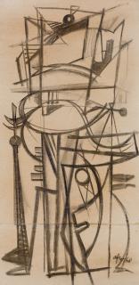 Afro Basaldella - Progetto per il trofeo