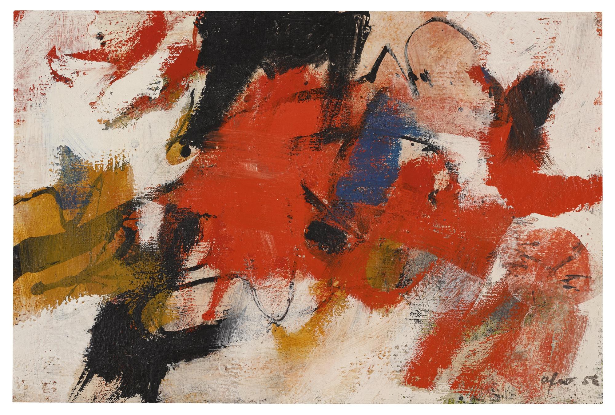 Afro - Rosso Col Bianco